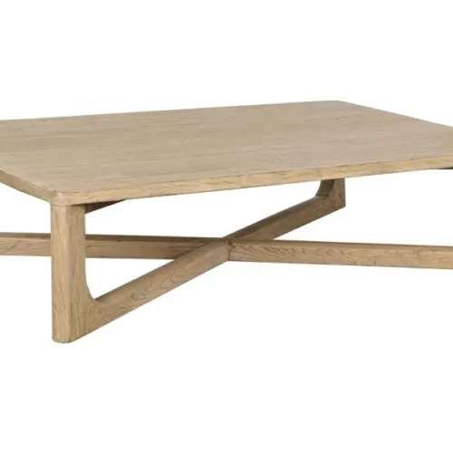 Mesa de centro de olmo macizo 170X109X41