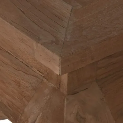 Mesa de centro de teca reciclada 100X60X42