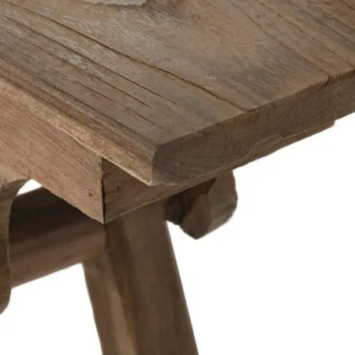 Banco de teca reciclada 140X18X50