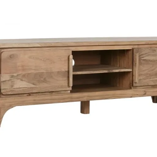 Mueble TV de acacia 160X40X50