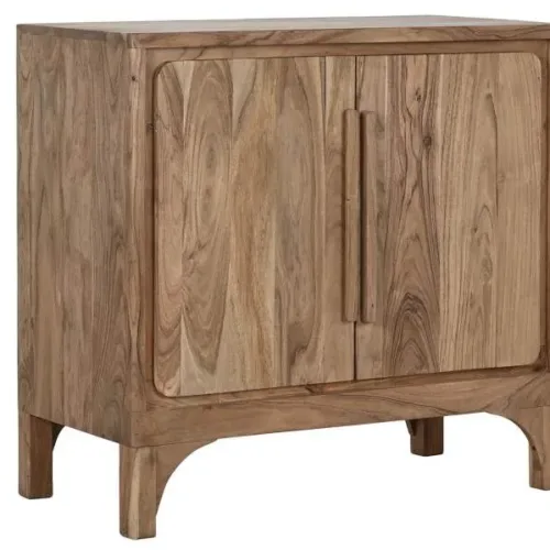 Aparador de acacia marrón claro 85X40X80