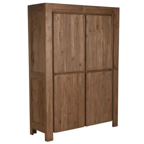 Armario de teca reciclada 130X45X180