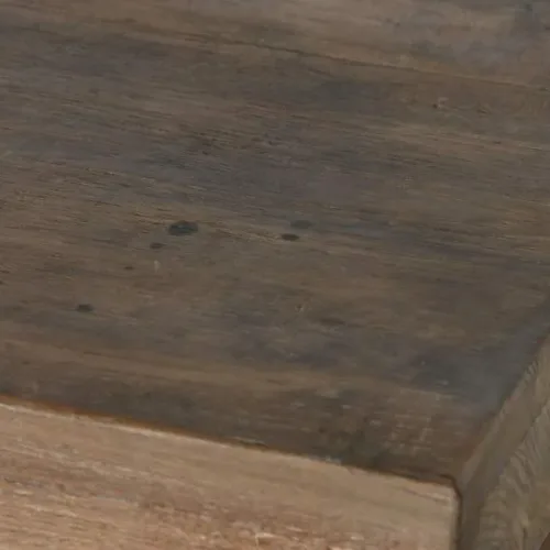 Mesa de comedor de teca reciclada 220X90X78