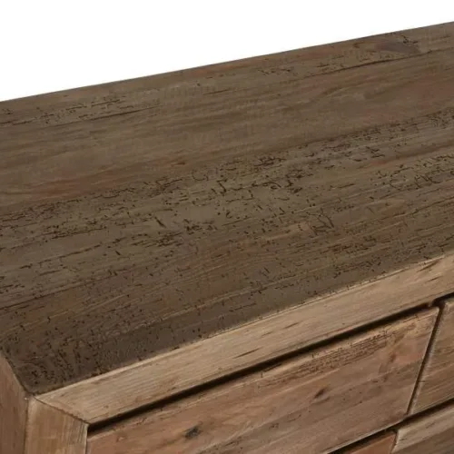 Cómoda de madera reciclada de pino 161X48X90