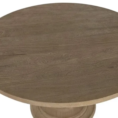 Mesa de comedor de mango 140X140X76