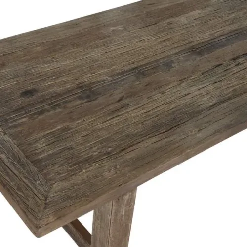 Mesa de centro de teca reciclada 140X70X45