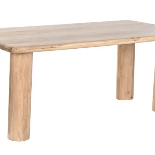 Mesa de comedor de acacia 180X90X75