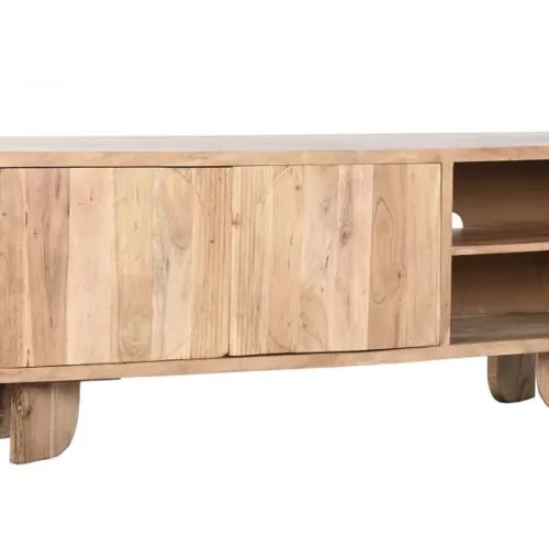 Mueble TV de acacia 150X40,5X55