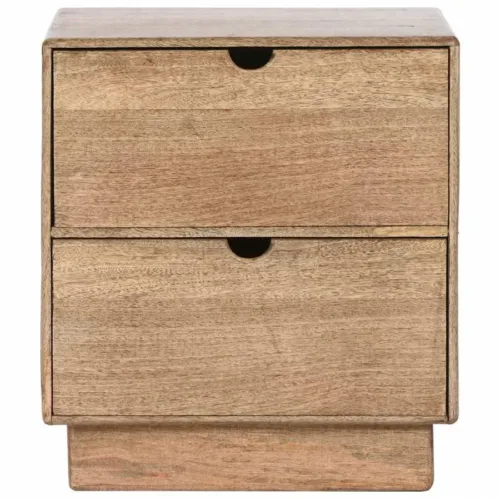 Mesita de noche de mango 40X32X46,5