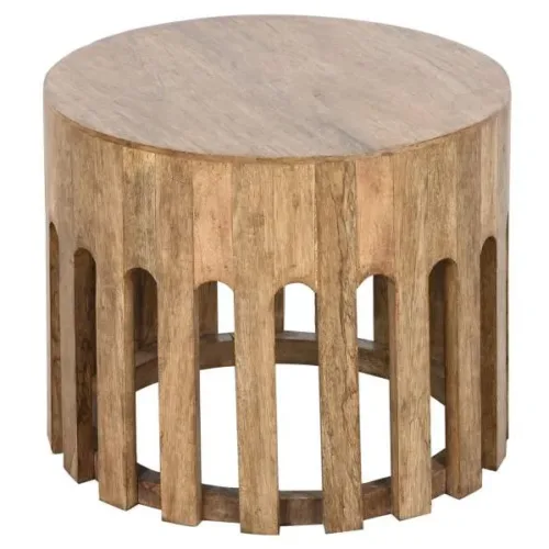 Mesita auxiliar de mango 46cm