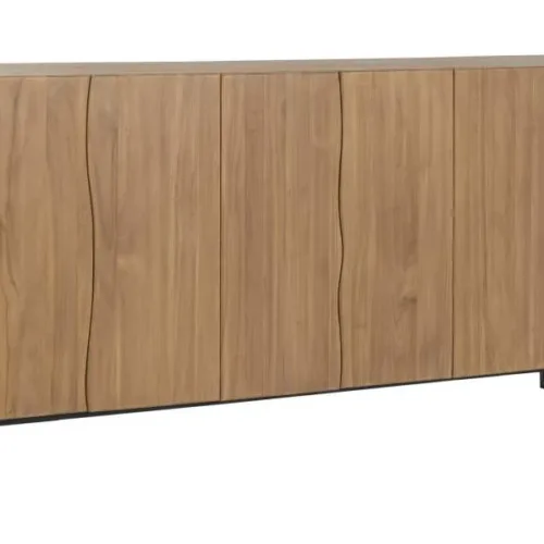 Buffet de teca y metal 180X40X85