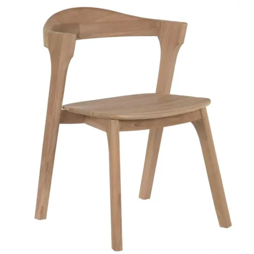 SILLA TECA 53X60X79 MARRON