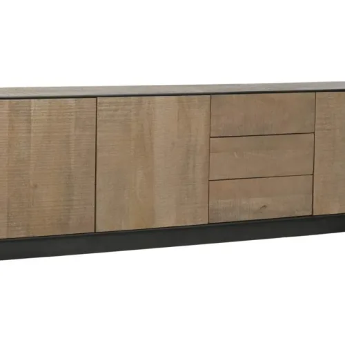 Mueble TV de mango y metal 180X44X55