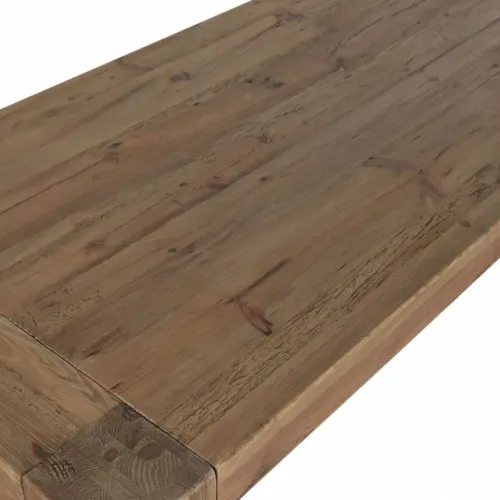 Mesa de comedor de pino madera reciclada 240X110X78