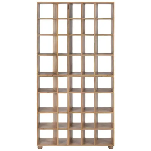 Estantería de madera de mango 100X35X195