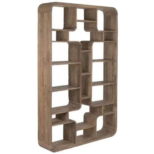 Estantería de teca reciclada 140X30X220