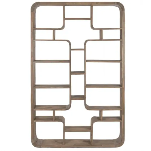 Estantería de teca reciclada 140X30X220