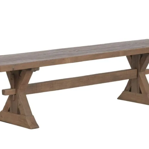 Banco de madera reciclada 180X38X45