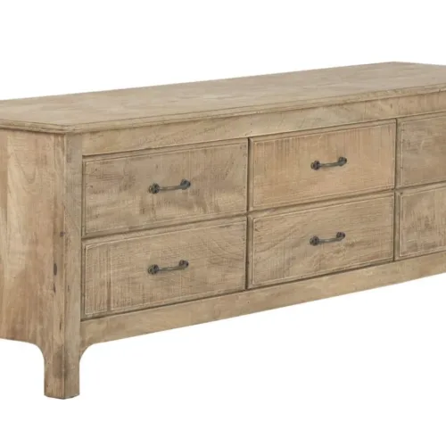 Mueble de TV de madera de mango 180X45X55