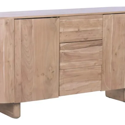 Buffet de madera de acacia 160X40X80