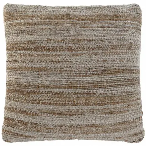 Cojín de algodón y yute 45X45