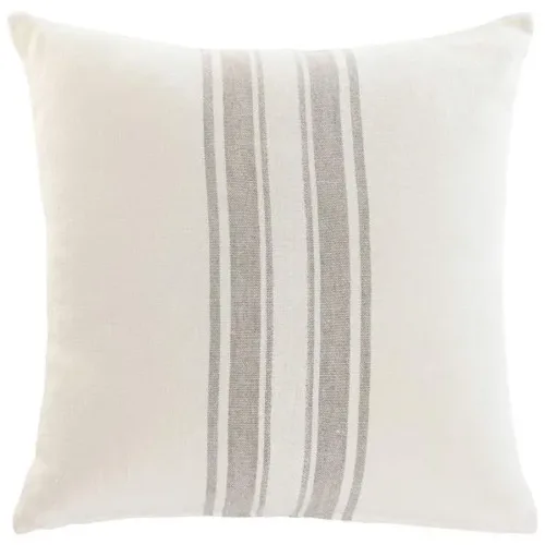 Cojín de lino blanco roto 50X50