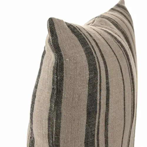 Cojín lino de rayas 50X50