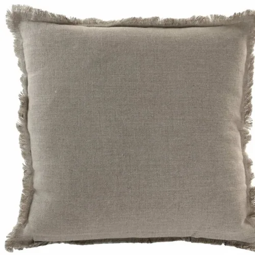 Cojín de lino de rayas 50X50