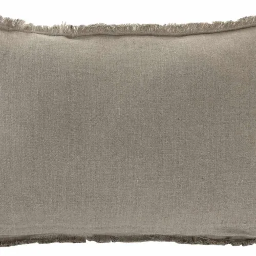 Cojín de lino de rayas 60X40