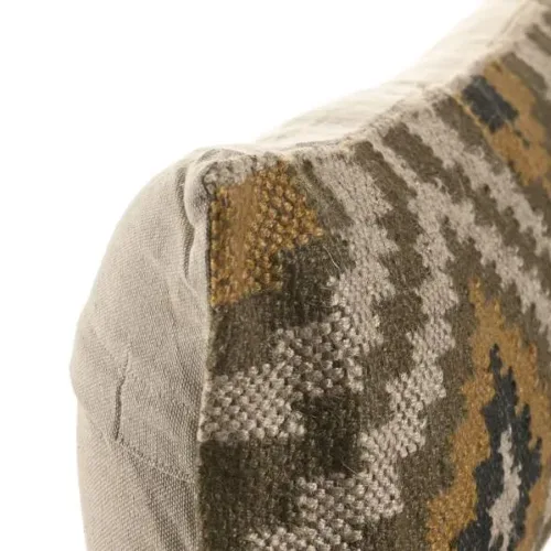 Cojín kilim de lana y yute 30X85