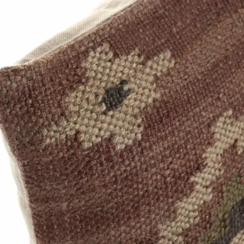 Cojín kilim de lana y yute 40X60