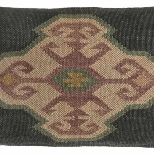 Cojín kilim de lana y yute 40X60