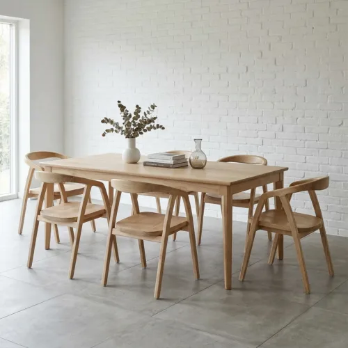 MESA COMEDOR SCANDI 180*95*78