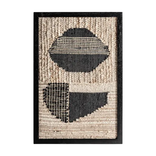 Cuadro de yute Celso 80x100 cm