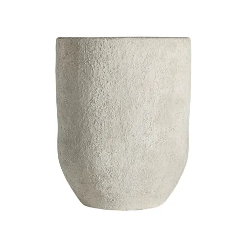 Ánfora de terracota blanco roto Egerak