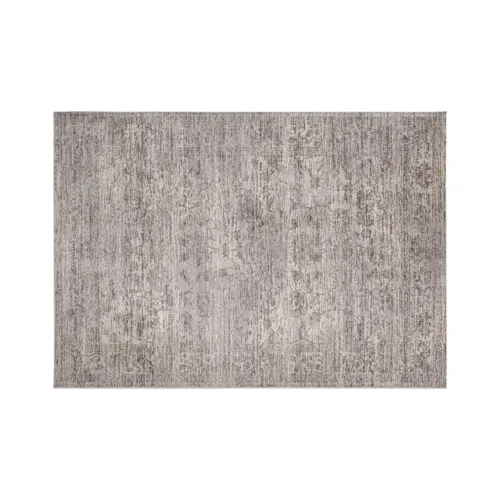 Alfombra de viscosa en tonos claros Najia 340x240 cm