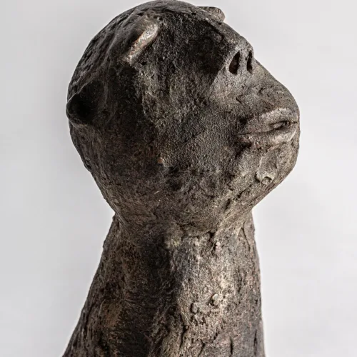 Busto de resina marrón Blasse