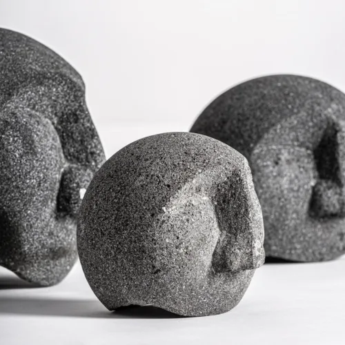 Figura decorativa cabezas Arya (Juego de 3)