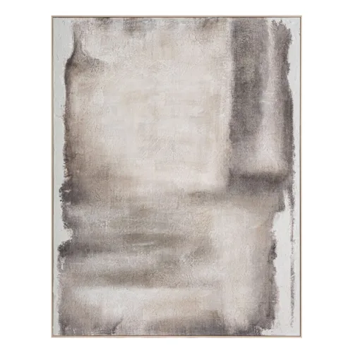 Cuadro lienzo tonos neutros Nael 140x180 cm