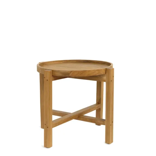 MESA CENTRO IBIZA TEKA RECICLADA 56Ø*46