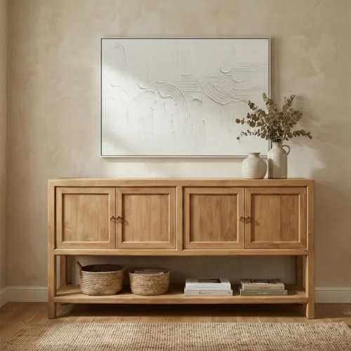 BUFET MERIDA TEKA 4 PUERTAS 1 ESTANTE 180*40*90