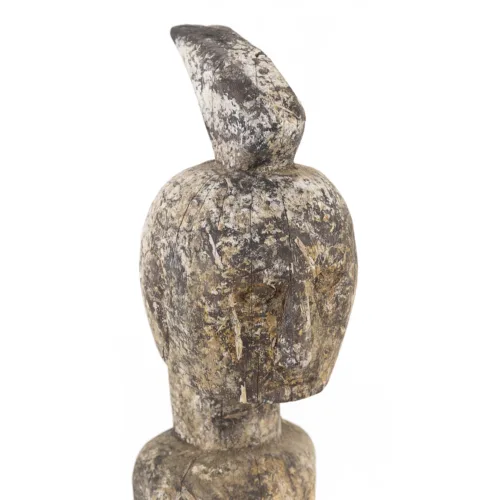 ESTATUA PRIMITIVA UMA SENTADA 10*10*100