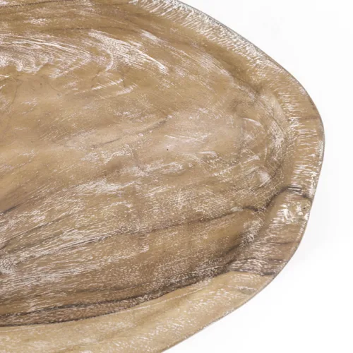 CENTRO DE MESA EROSI BLANQUEADO 55*28*12