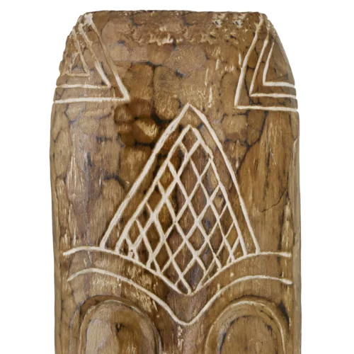 FIGURA TALLADA MADERA 35*25*130