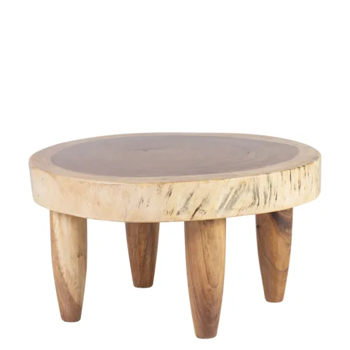 MESA CENTRO TRONCO 4 PATAS 70*70*43