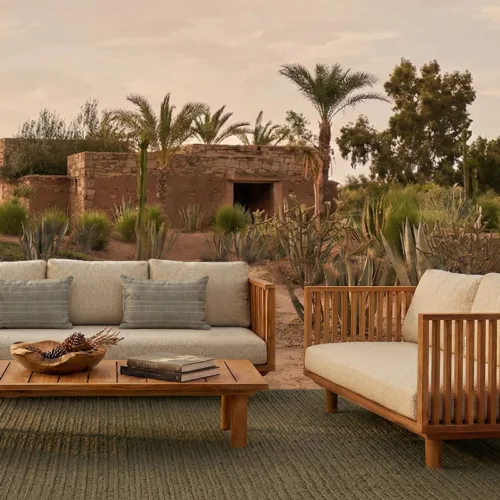 Alfombra exterior de polipropileno NILAMEL