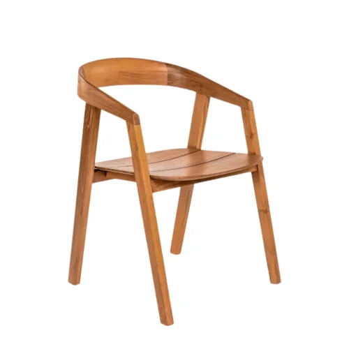 Silla de exterior de teca ARC