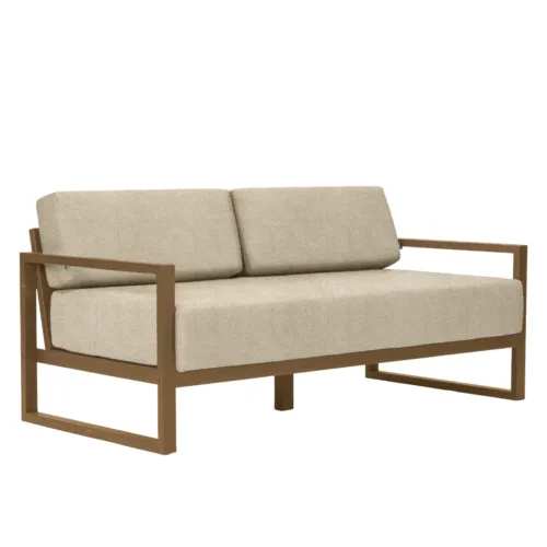 sofá de exterior de 2/3 plazas