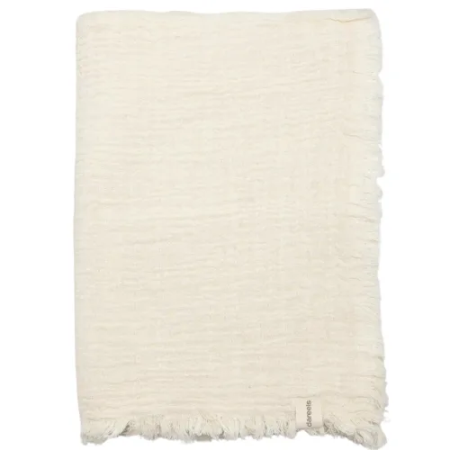 Toalla de muselina doble capa blanca NADU (200x100cm)