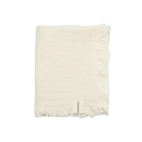 Toalla de muselina doble capa blanca NADU (70x50cm)